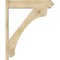 Ekena Millwork Legacy Arts & Crafts Rough Sawn Outlooker, Douglas Fir, 8"W x 38"D x 46"H OUT08X38X46LEC03RDF - alternate 2